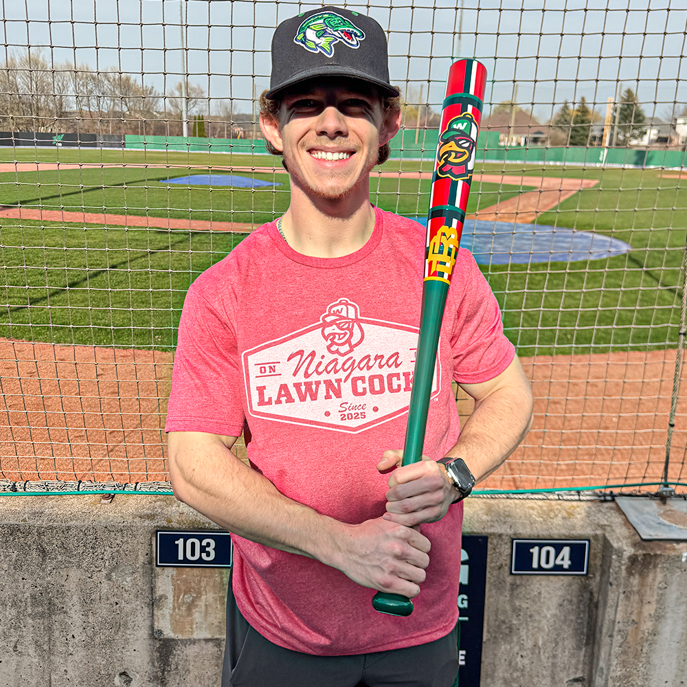 Niagara Lawn Cocks Red Tee | Welland Jackfish Baseball Club