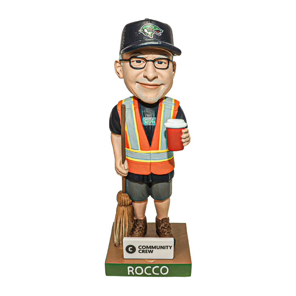 Rocco Bobblehead Welland Jackfish Baseball Club Rocco bobblehead welland jackfish baseball club