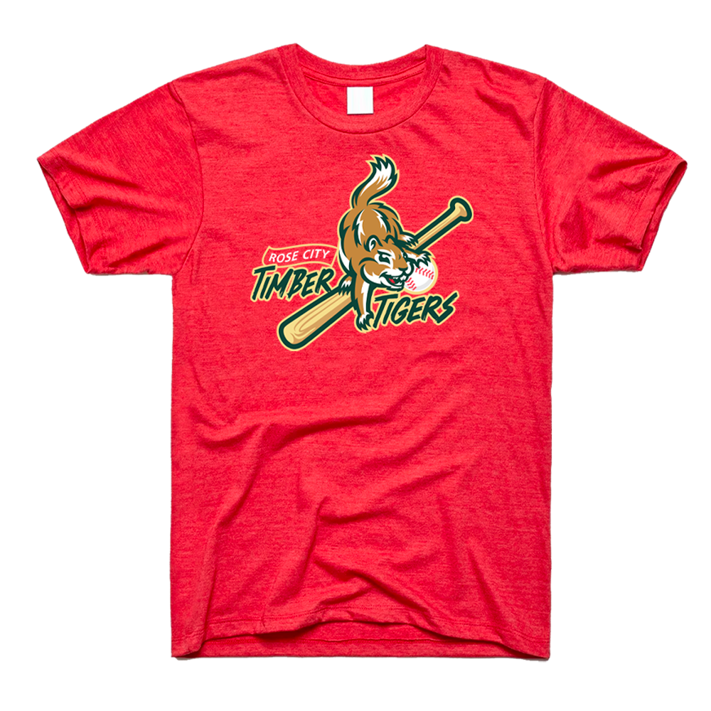 Rose City Timber Tigers Primary Logo Tee